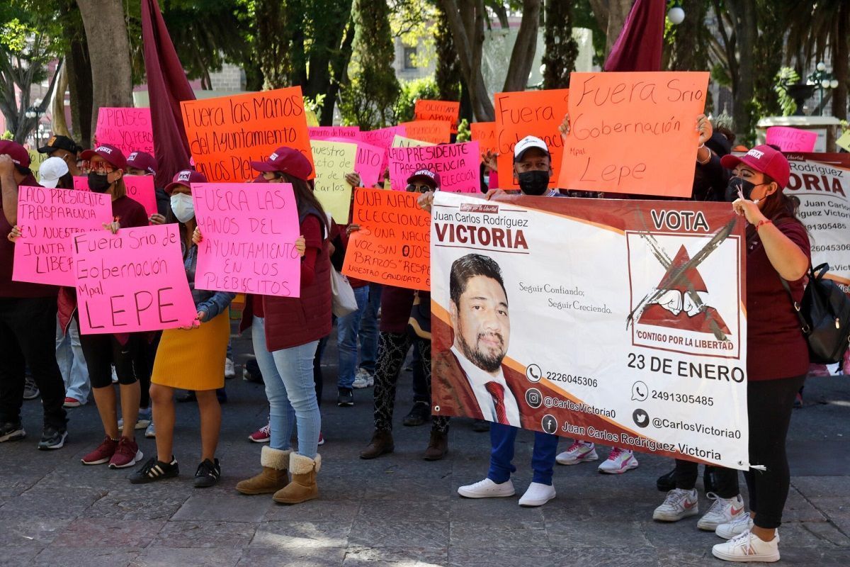 Simpatizantes de candidato en La Libertad se manifiestan para exigir que reconozcan su triunfo 2 La Libertad