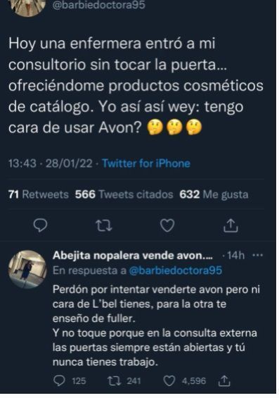 #LadyAvon: Doctora se ofende porque le ofrecieron productos de catálogo 4 LadyAvon