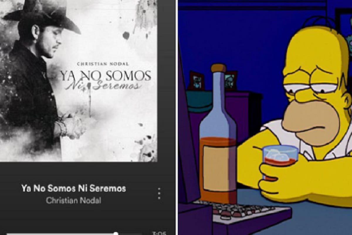"Ya no somos ni seremos": Estos son los mejores MEMES que dejó la nueva canción de Christian Nodal 3 Nodal meme 1