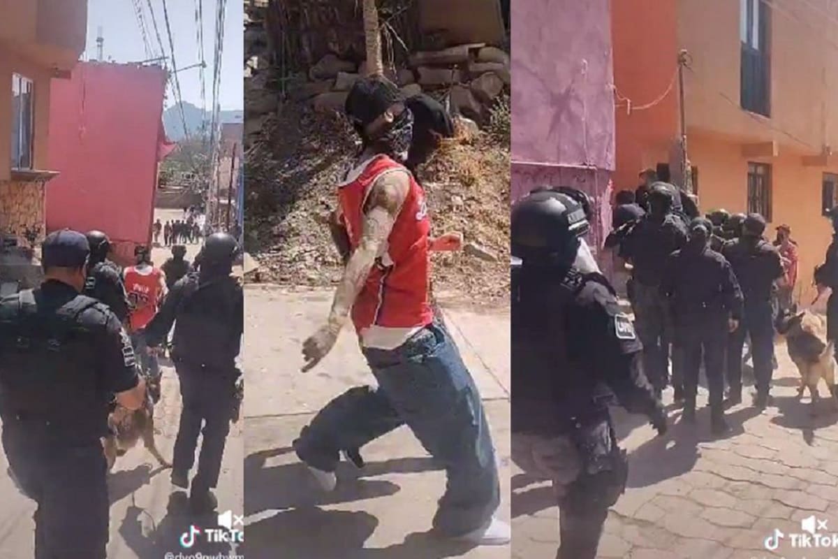 Santa Fe Klan llega a su natal Guanajuato escoltado, con chaleco antibalas y hasta perros entrenados 2 Santa Fe Klan 1