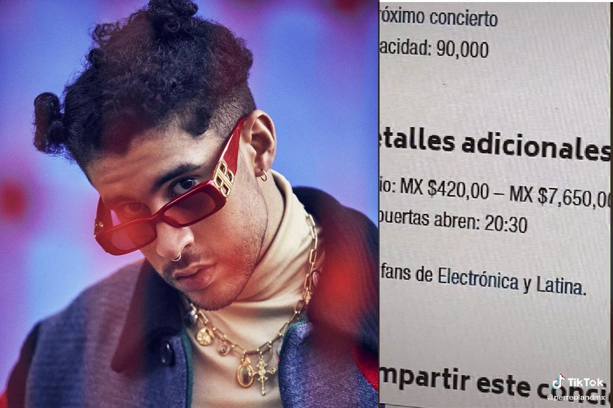 Filtran posibles precios para el concierto de Bad Bunny en México 2 bad bunny precios