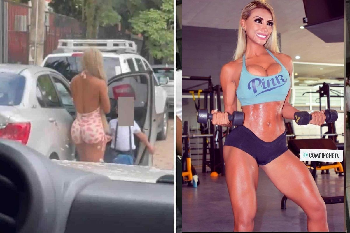 Abogada y modelo fit, ella es Vanessa la mujer que recogió a su hijo con ropa ajustada en Bolivia 3 bolivia