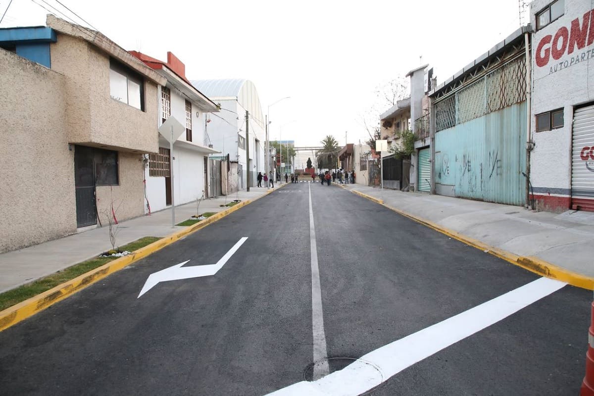Ayuntamiento de Puebla entrega pavimentación de la calle Colima en San Rafael Poniente 1 calle colima san rafael poniente 1