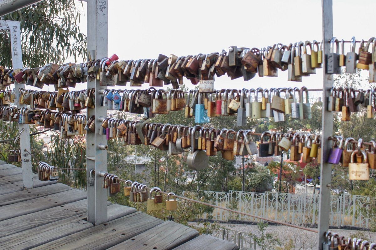 ¿Dónde puedo colgar un candado del amor en Puebla? 3 candados del amor