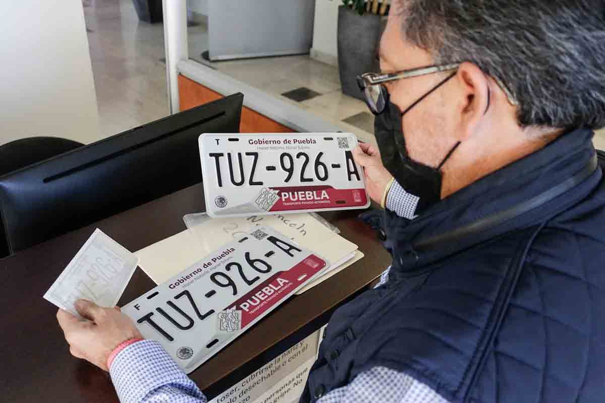 Abrirán nueva oficina en San Francisco para el canje de placas en Puebla 2 canje de placas