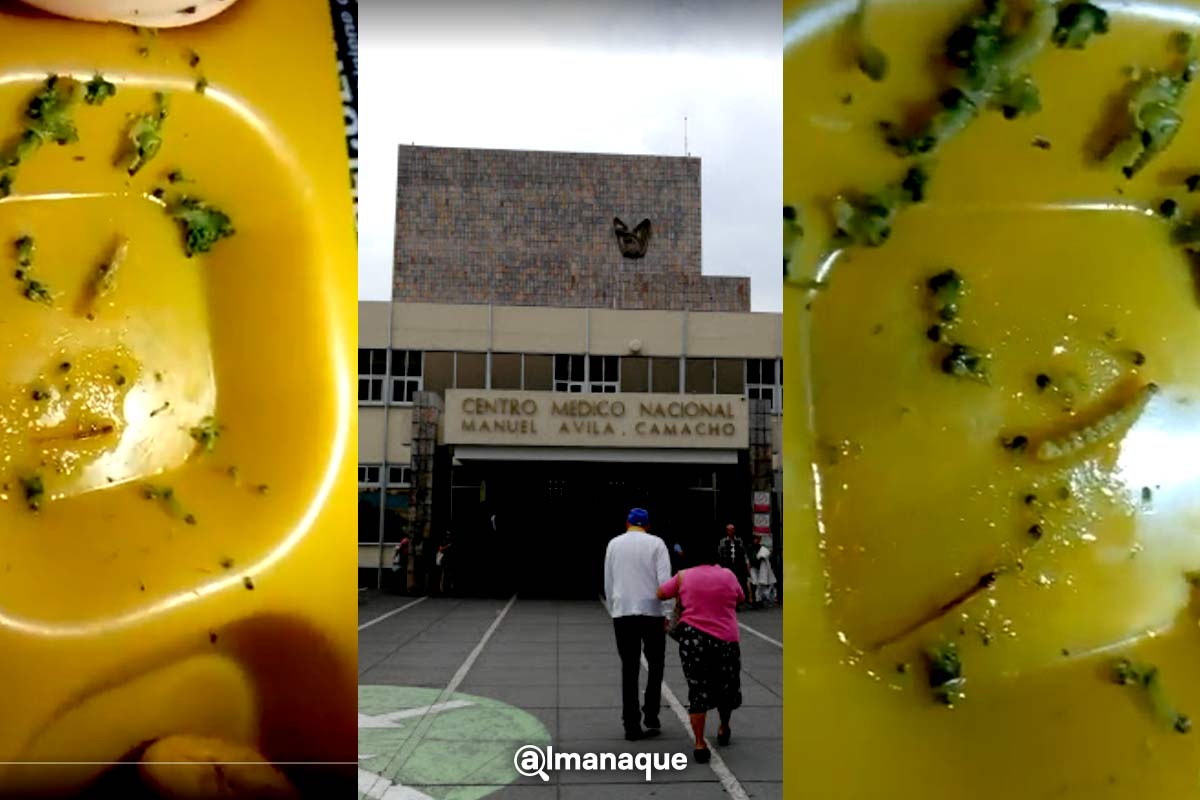 VIDEO: Pacientes encuentran gusano en su comida en el hospital del IMSS San José 2 comida gusanos san jose puebla