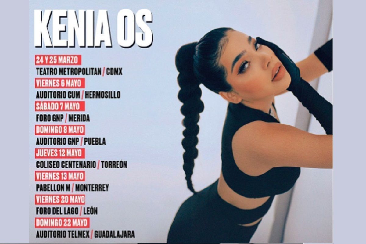 Kenia Os dará un concierto en Puebla el próximo 8 de mayo 2 consticion mexicana 1