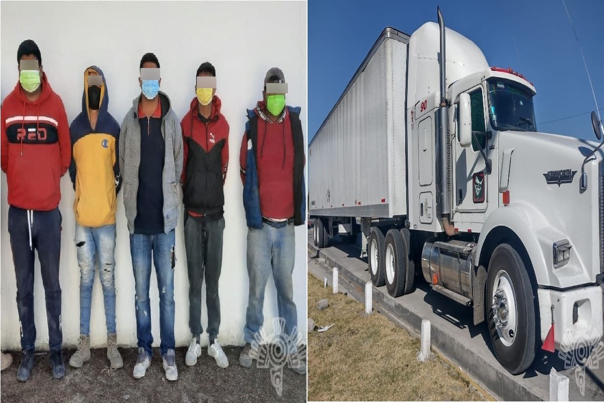 detienen banda texmelucan robo 1