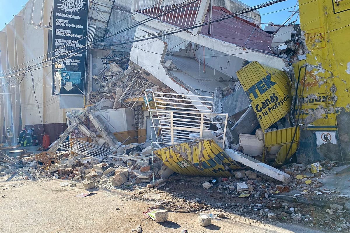 Demolición del edificio que explotó en la colonia Amor está por concluir: Lalo Rivera 2 explosion colonia amor