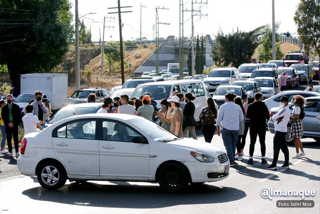 manifestacion UDLAP Libre recta Cholula 3