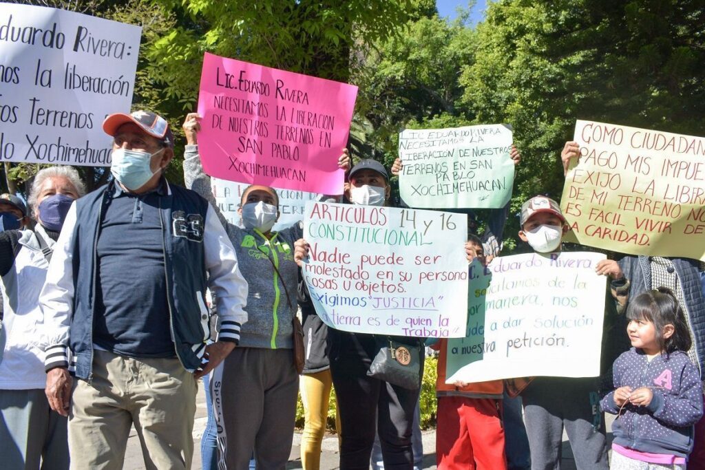 manifestacion xochimehuacan 2