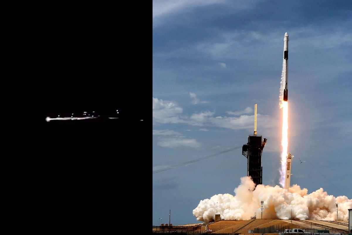 ¿Meteorito? Caen restos de un cohete de Space X en México (VIDEO) 2 meteorito