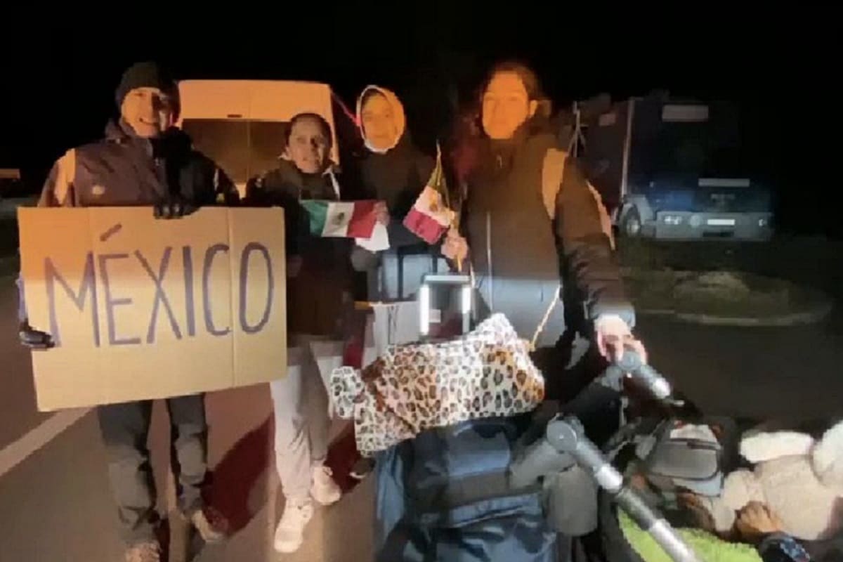 Llegan a Rumania las primeras familias mexicanas que salieron de Ucrania 3 mexico ucrania 1