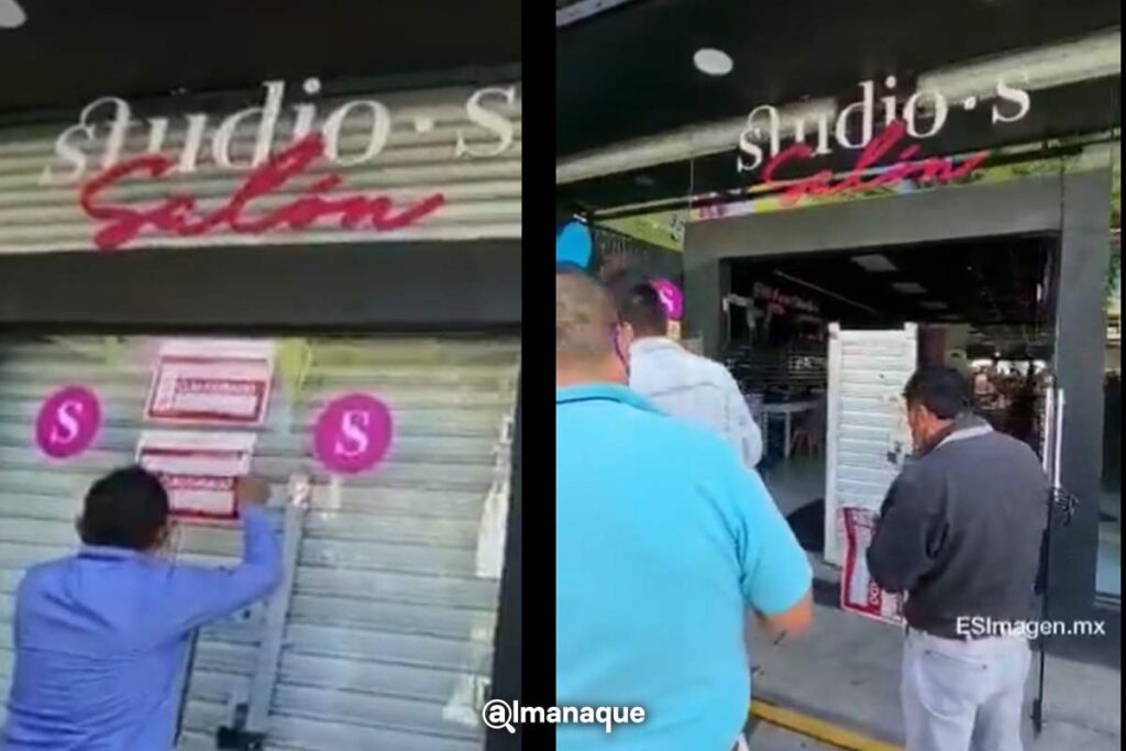 studio s salon puebla clausurado