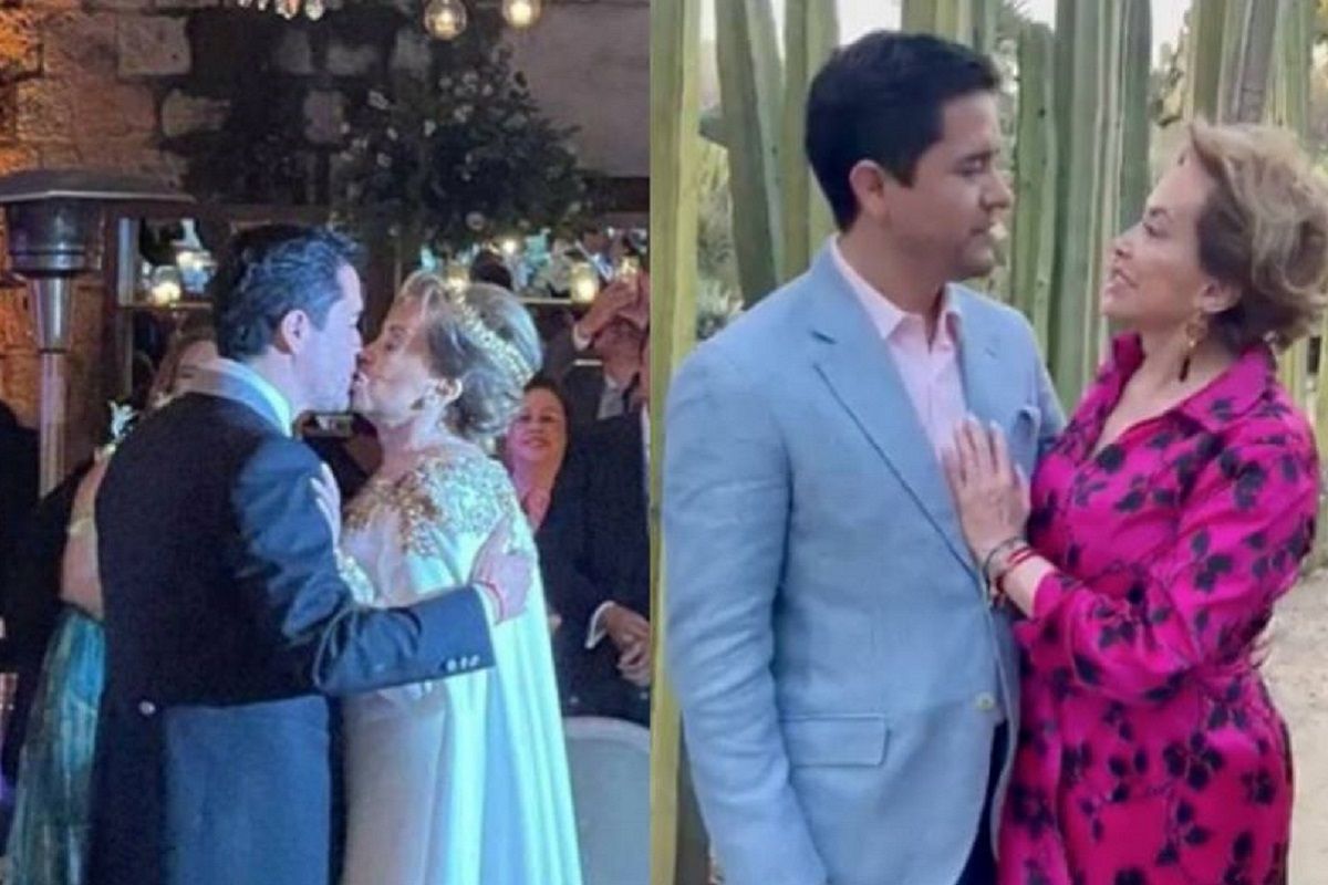 Así fueron los vestidos que usó Elba Esther Gordillo en su boda 4 vestidos elba