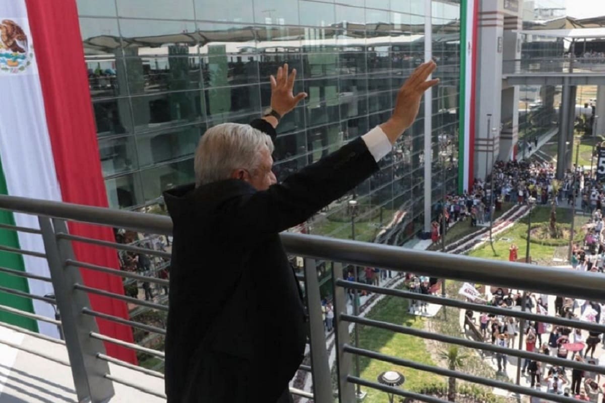 INE da plazo de 3 días a AMLO para retirar la mañanera desde el AIFA por violar veda electoral 5 AMLO AIFA 1