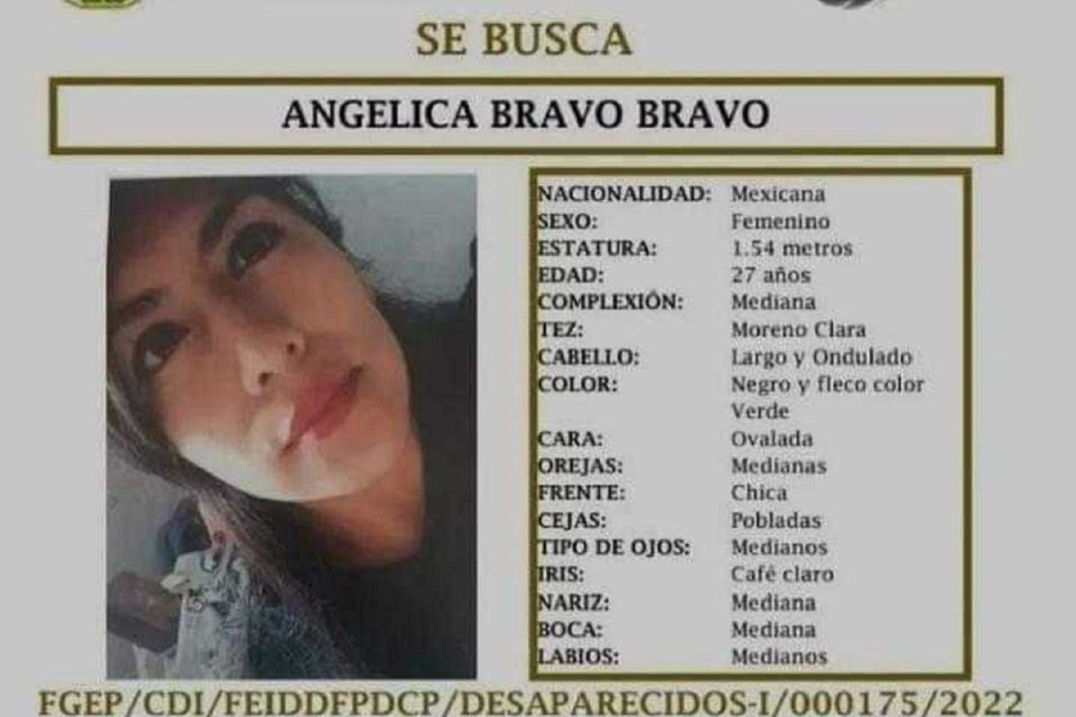 ¡Ayuda! Angélica Bravo desapareció el 23 de febrero en Puebla 3 Angelica bravo