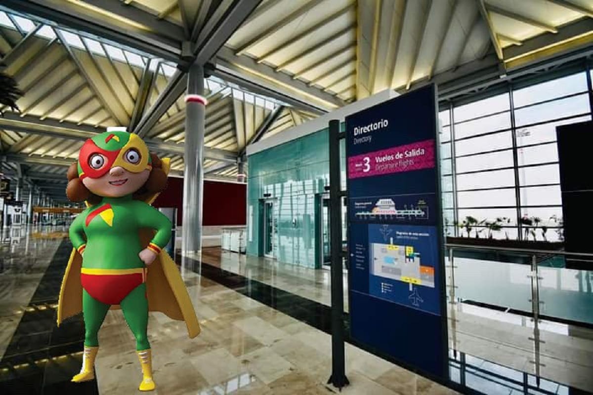 Redes comparan instalaciones del Aeropuerto de Santa Lucía con Bodega Aurrera 3 Aurrera Santa Lucia 1