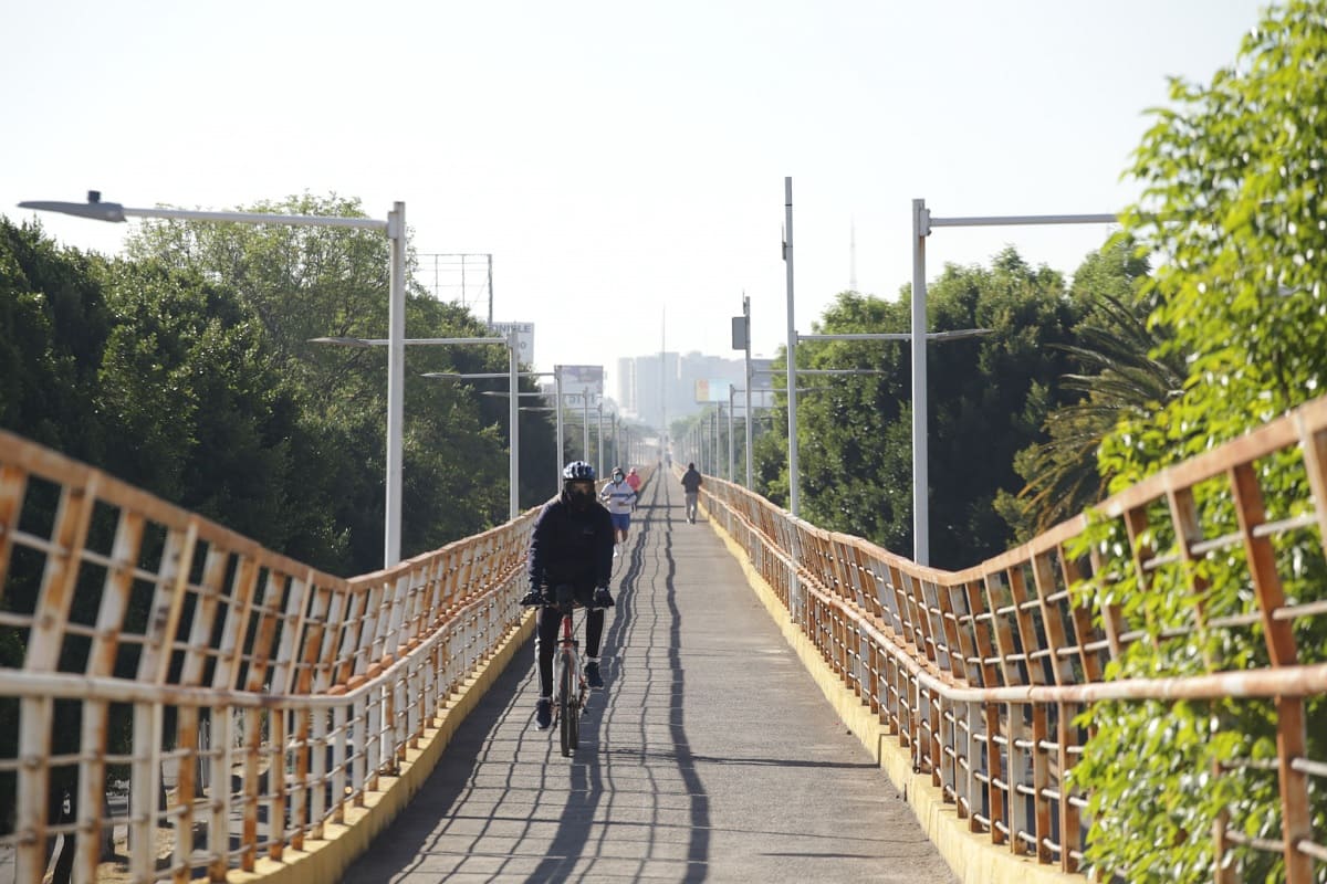 Eduardo Rivera a favor de consulta ciudadana para retirar ciclopista Hermanos Serdán 3 CIclopista hermanos serdan 1