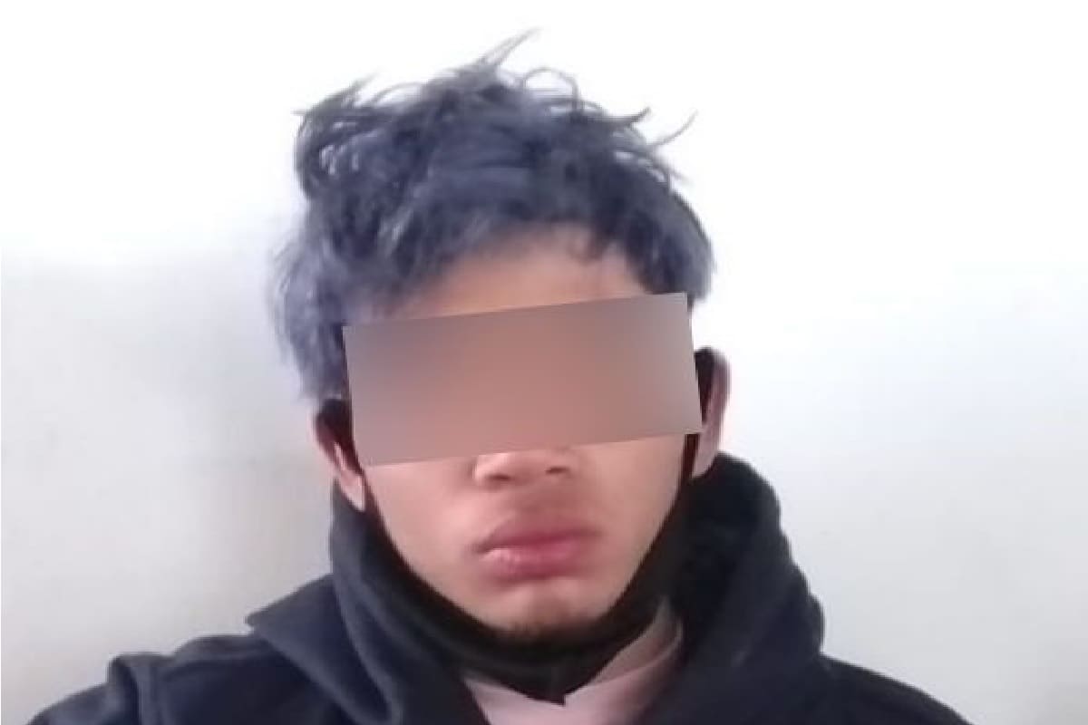 Detiene Policía Estatal a joven de 19 años en Acatzingo, en posesión presuntamente ilegal de arma de fuego 1 Eduardo M Acatzingo arma 1