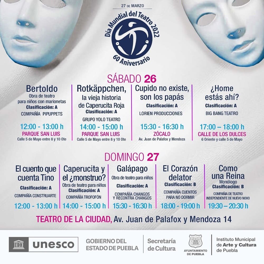 Estas son las actividades con las que puedes celebrar el Día Mundial del Teatro 4 Día Mundial del Teatro