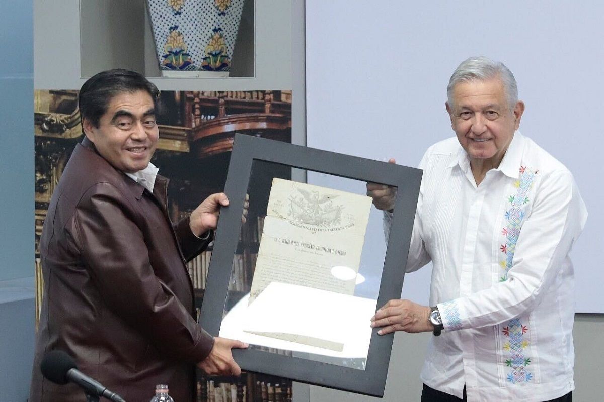 Así fue la visita exprés de AMLO a Puebla 4 Imagen de iOS 130