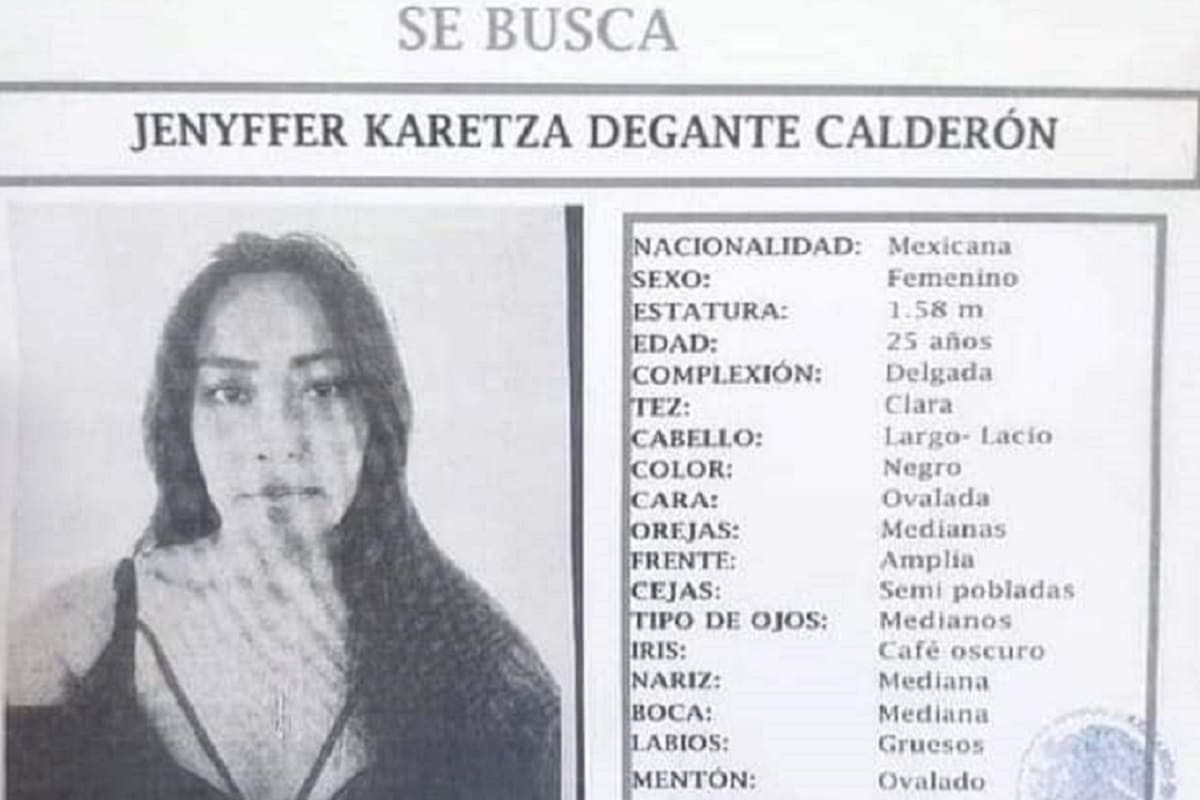 Buscan a Jenyffer Karetza Degante de 25 años; fue vista por última vez en La Margarita 2 Jenyffer Karetza Degante Calderon 1