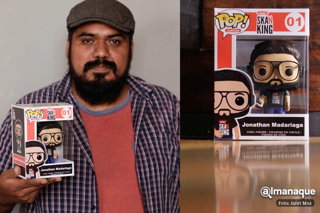 John Miron disena funkos personalizados en Puebla