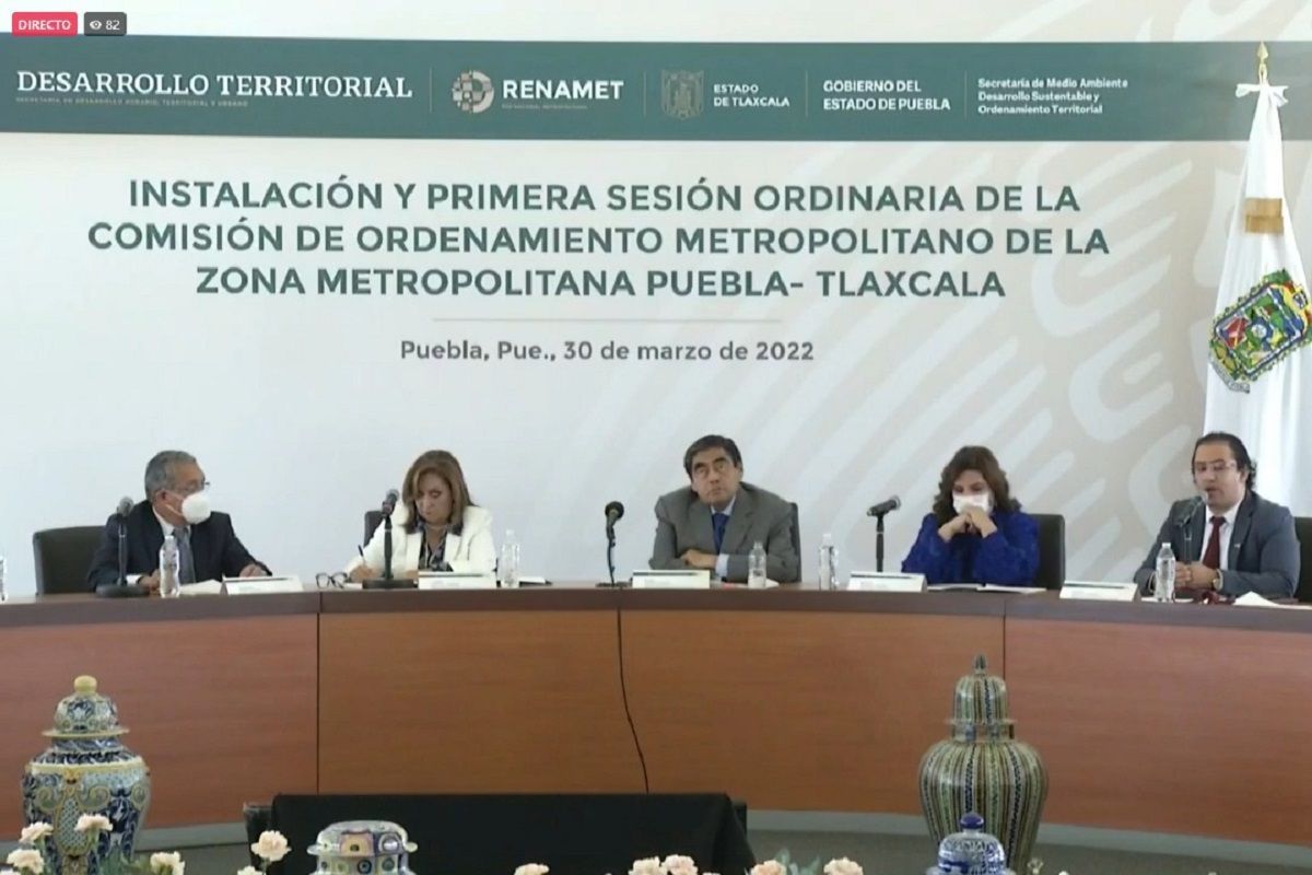 Gobiernos de Puebla y Tlaxcala crean Comisión de Ordenamiento Metropolitano 4 METROPOLITANO