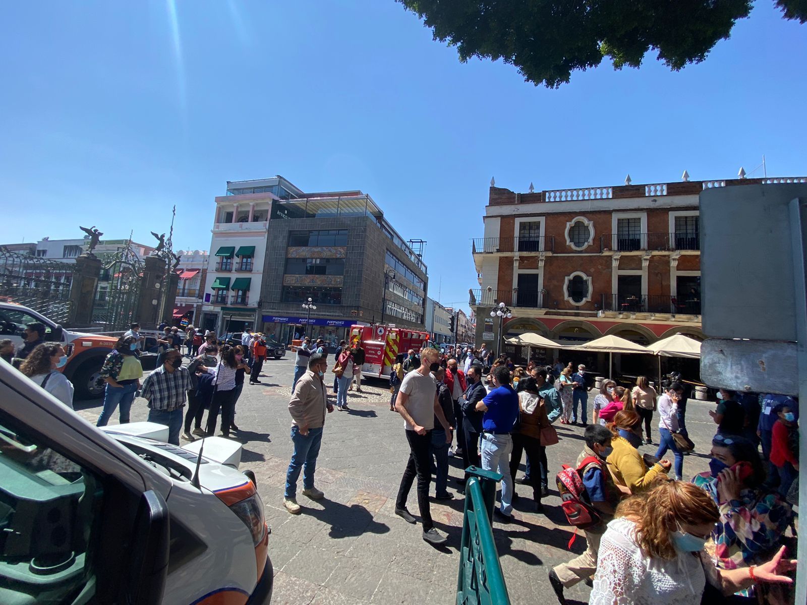 VIDEO: Evacúan edificios en Tehuacán y Puebla por sismo de magnitud 5.2 este 1 de marzo 2 Puebla sismo