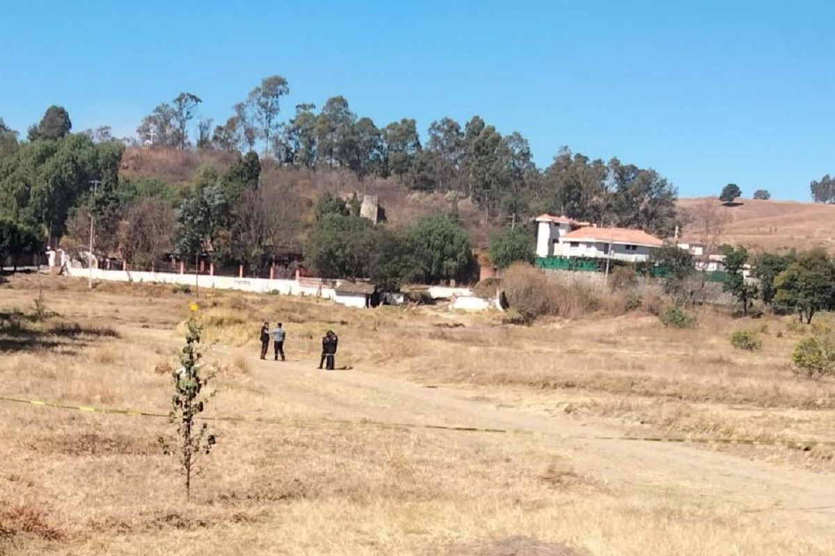 Localizan cuerpo de un hombre en terrenos baldíos de San Cristóbal Tepontla 2 Tepontla