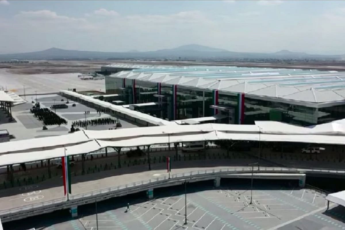Inauguran el Aeropuerto Felipe Ángeles (AIFA); el primer vuelo comercial fue a Villahermosa 6 aeropuerto santa lucia