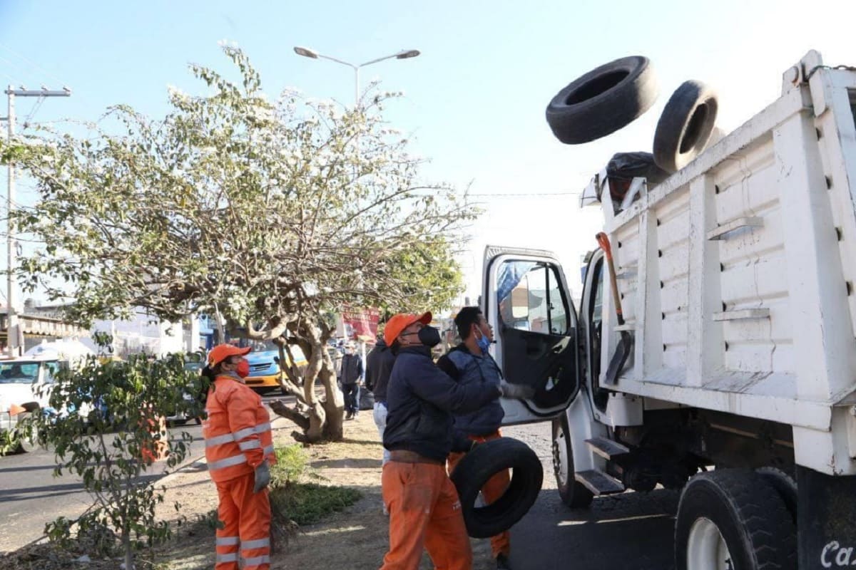 En los próximos tres días, Ayuntamiento de Puebla dará mantenimiento a camellones y áreas verdes 1 ayuntamiento de puebla mantenimiento calles 1