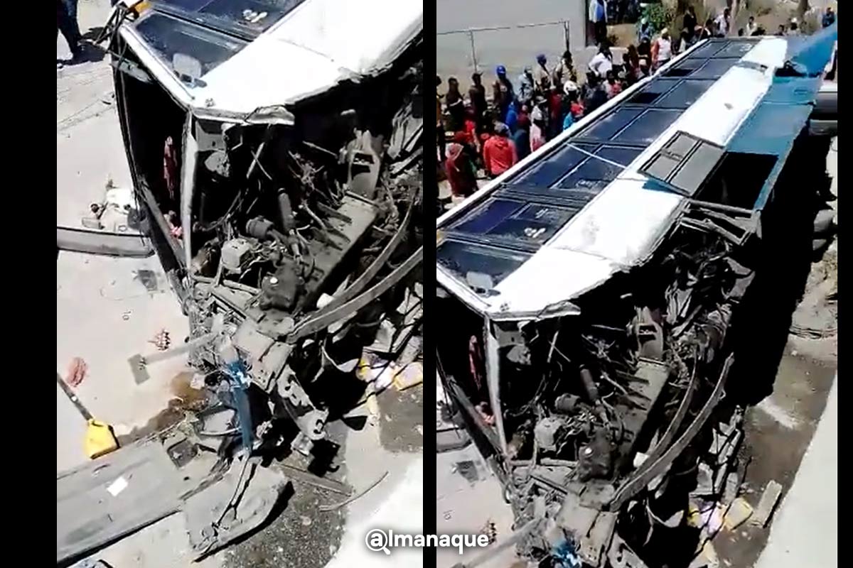 camion volteado ruta de Acatzingo a Tepeaca