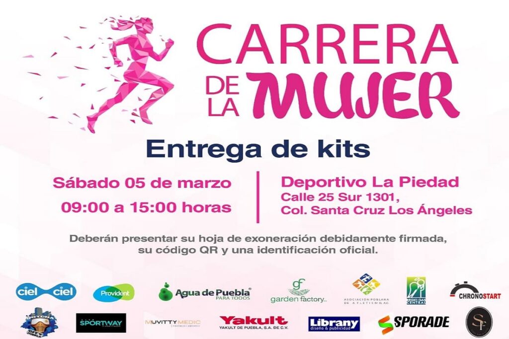 carrera de la mujer marzo 6 puebla 1
