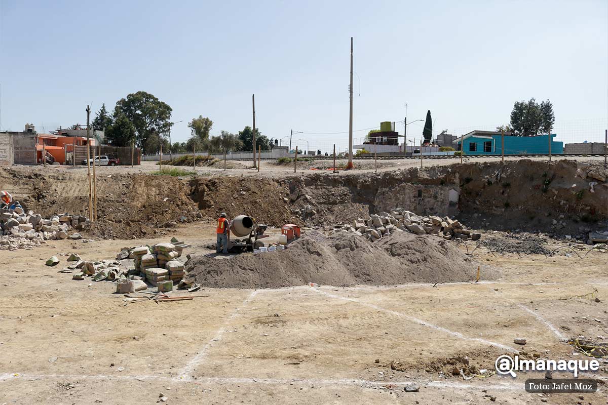 FOTOS: A cinco meses de la explosión, así avanza la reconstrucción de casas en Xochimehuacan 5 construccion San Pablo Xochimehuacan 1