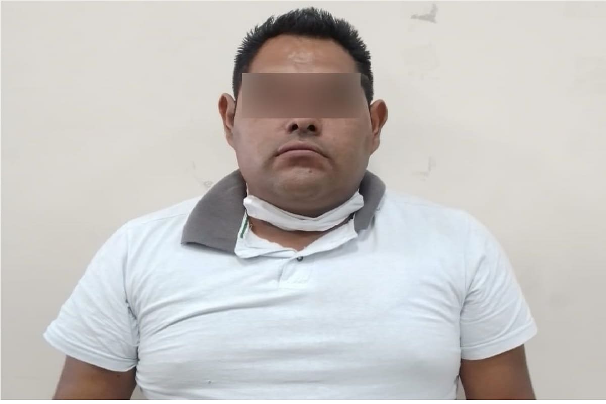 En posesión de casi 100 envoltorios con aparente droga, SSP detiene a un hombre en Xanenetla 1 detenido xanenetla ssp 1