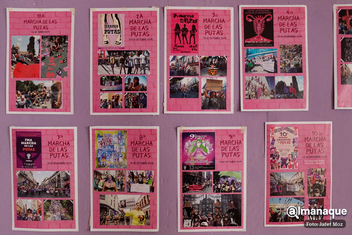 El origen de las las manifestaciones feministas en Puebla 7 la marcha de las putas puebla 2