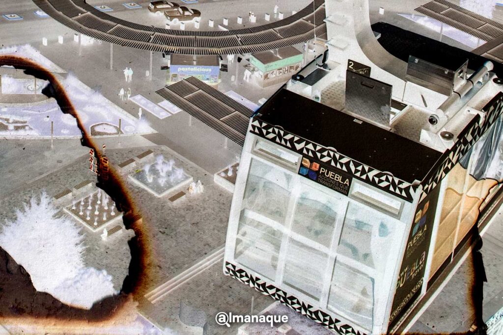 mantenimiento del Teleferico de Puebla