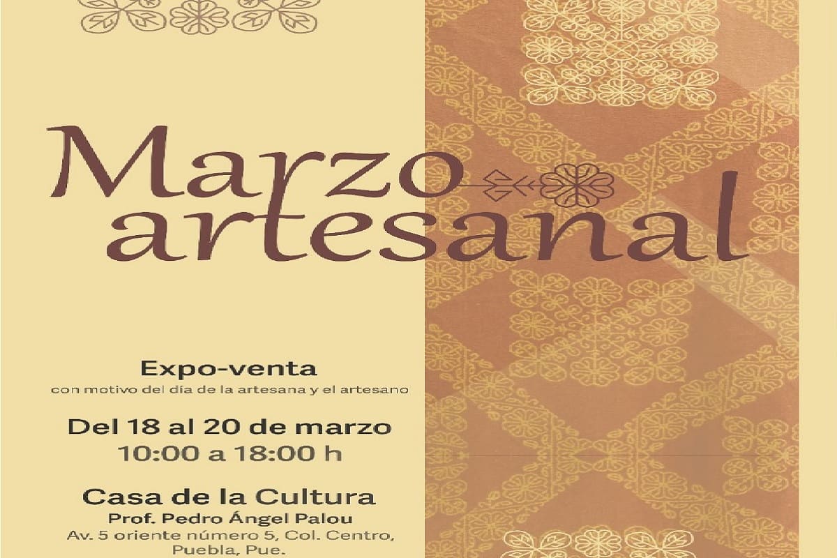 Albergará Casa de la Cultura expo-venta “Marzo Artesanal” 1 marzo artesanal 1