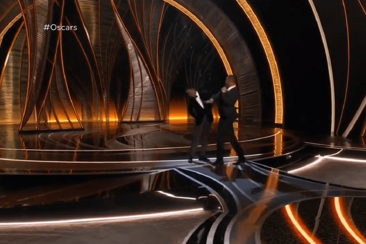 VIDEO: Will Smith golpea a Chris Rock en la entrega de los premios Oscar 2022 4 memes alfombra roja 1