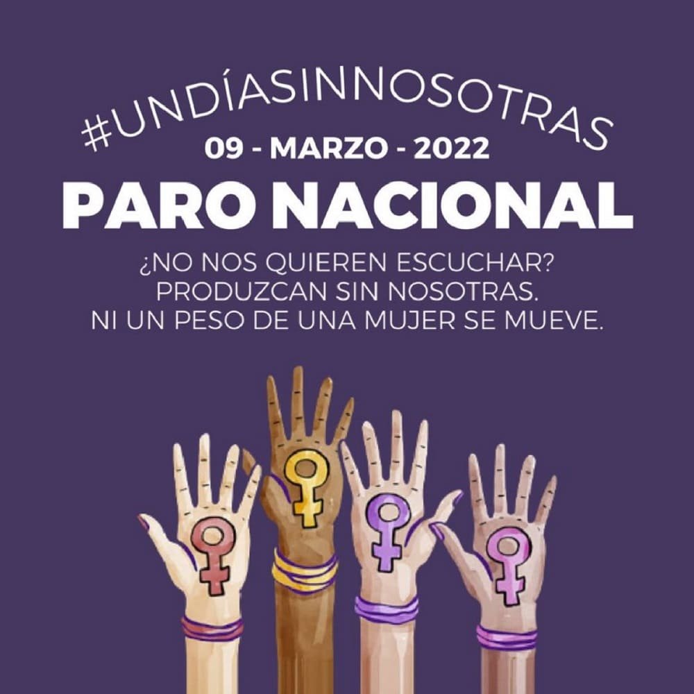#9M Paro nacional "Un día sin mujeres" ¿Qué va a pasar mañana? 5 paro nacional mujeres 1 1