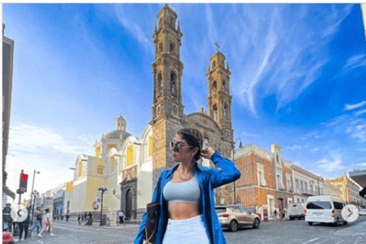 VIDEO: La influencer Pautips presume iglesias y zócalo de Puebla en sus redes 4 pautips