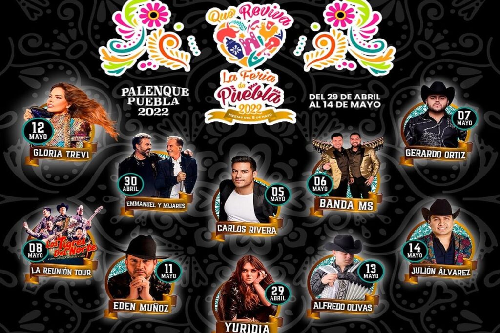 precios del palenque feria de puebla 2022 1