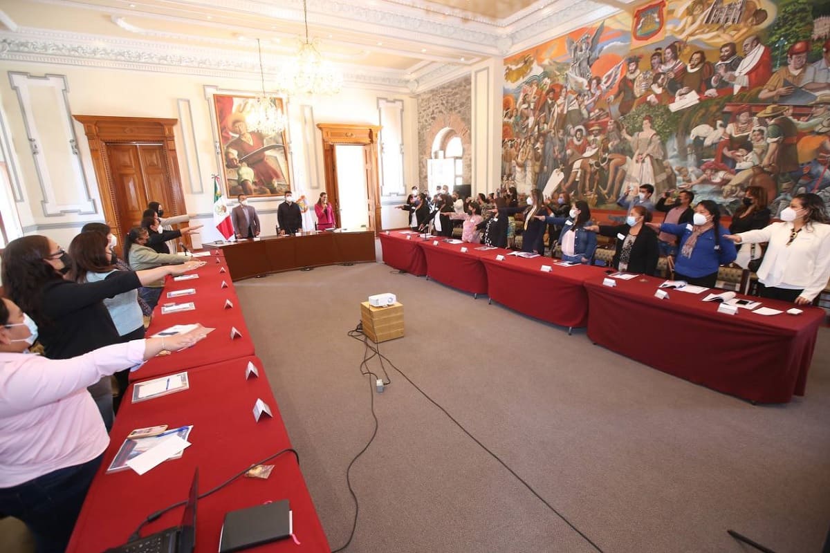 Se reúnen presidentas de los Sub Sistemas DIF de las 17 juntas auxiliares de Puebla 1 presidentas sub sistemas dif juntas auxiliares puebla 1