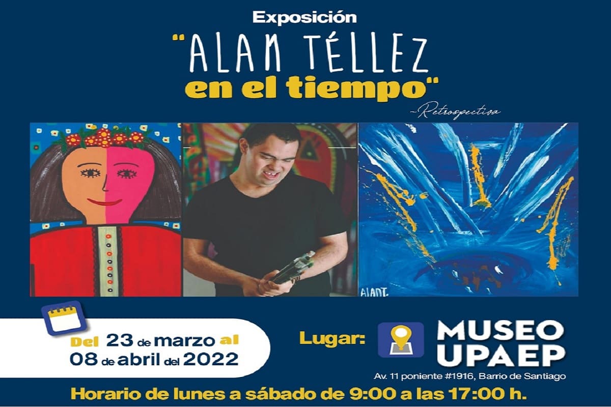 En el marco del Día Mundial del Síndrome de Down, SMDIF e IMACP llevarán a cabo la exposición "Alan Téllez en el Tiempo" 1 taller alan tellez 1