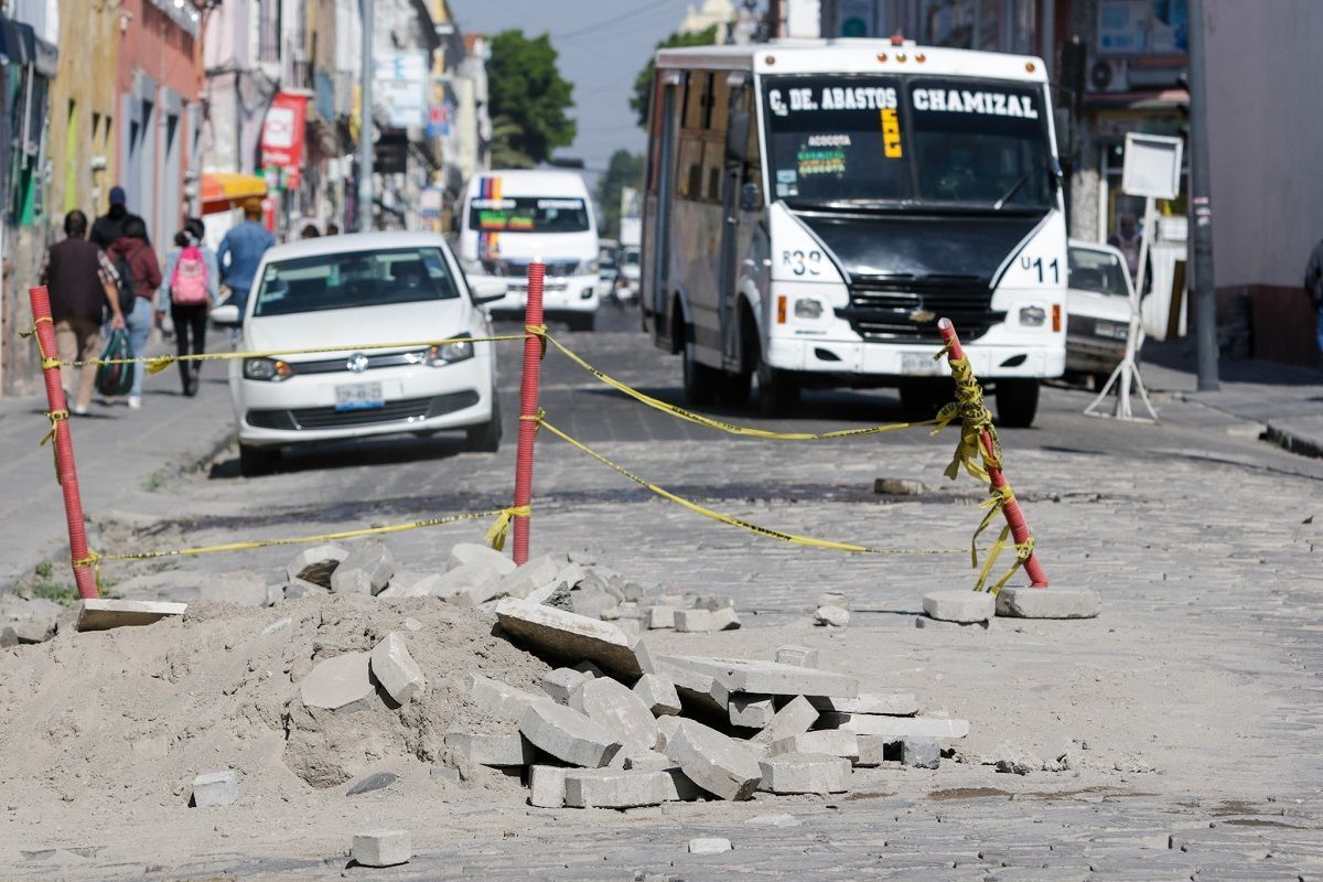 A partir del 6 de mayo, estas rutas del transporte público dejarán de circular entre la 10 y la 18 Ote-Pte por obras 3 transporte publico 1