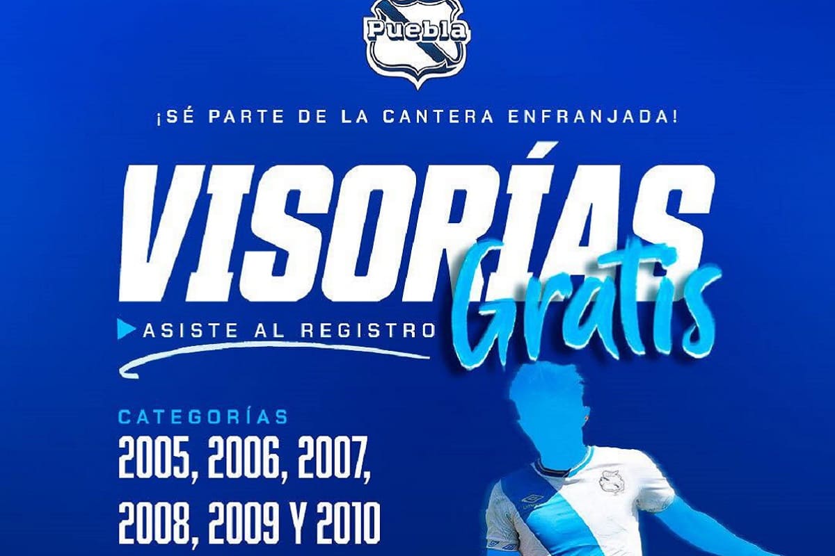 ¿Tienes hijos de 12 a 17 años? El Puebla hará visorias gratis 2 visorias club Puebla 1