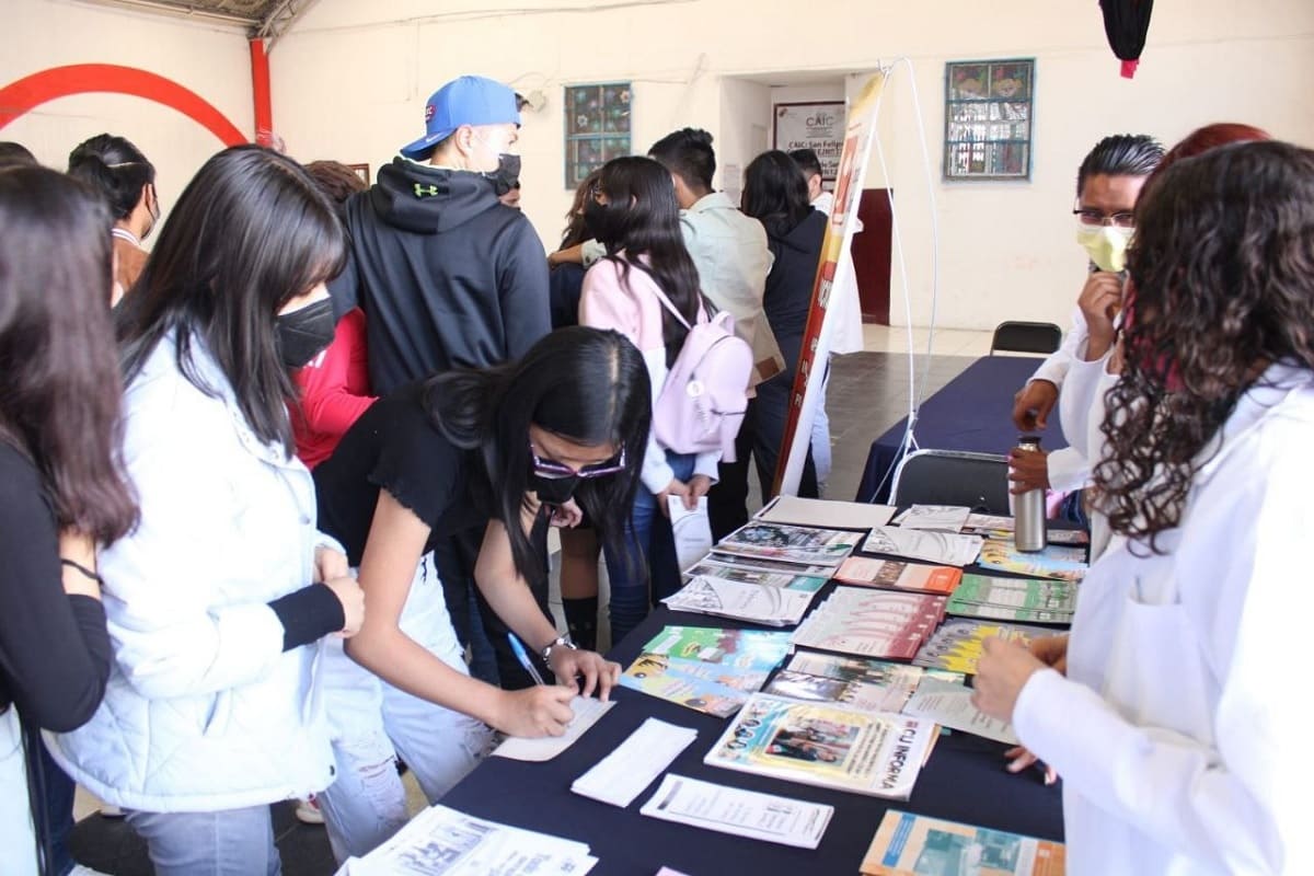 Impulsa IMJP feria contra las adicciones en juntas auxiliares de Puebla capital 1 Feria contra las adicciones puebla capital 1