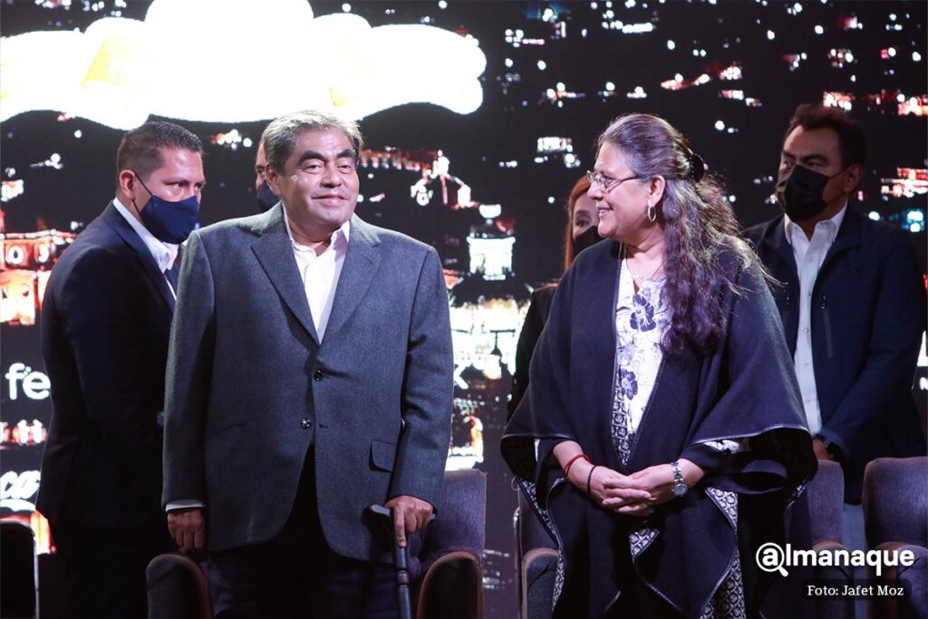 Gobernador Miguel Barbosa inauguracion feria puebla 2022 4